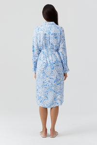 Robe chemise Layla imprimé - Pineapples