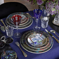 Set de 4 Assiettes plates extra Le Jardin du Palais - Multicolore