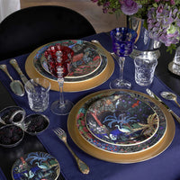 Set de 4 Assiettes à dessert Antilope Le Jardin du Palais - Multicolore