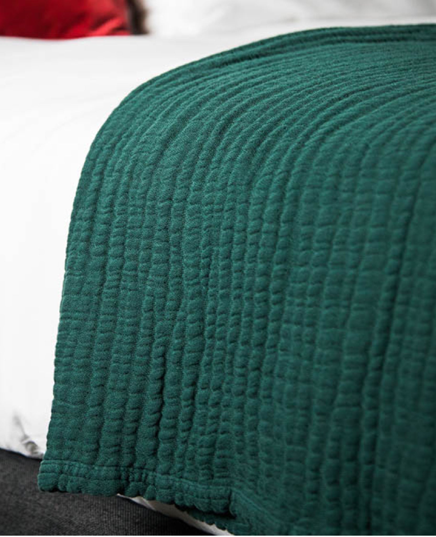 Plaid Copertina en gaze de coton - Vert sapin