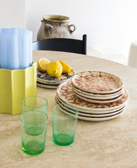 Lot de 4 assiettes à diner Bolle - Terracotta