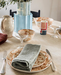 Lot de 4 assiettes à diner Bolle - Terracotta