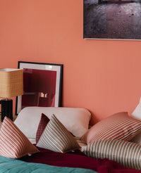 Coussin Divino - Vert et Chocolat