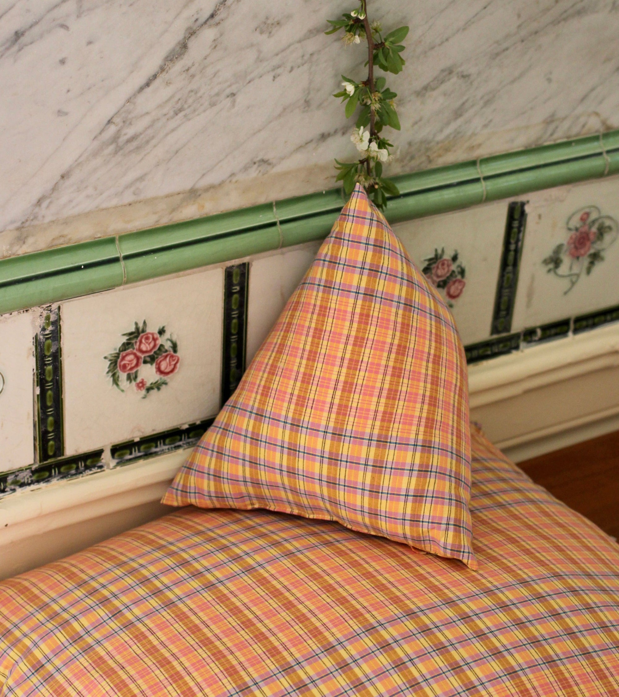 Divino Bonjour cushion - Pink