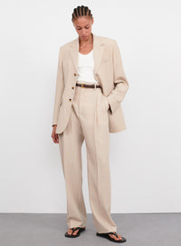Light Longline Blazer - Sand