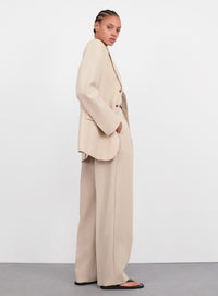 Light Longline Blazer - Sand
