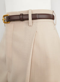 Light Mid Rise Trouser - Sand