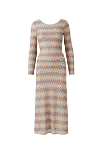 Multicolor Zigzag Robe - Multicolor Zigzag