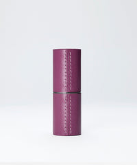 L'écrin en cuir rechargeable pour rouge à lèvres  - Burgundy