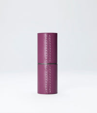 L'écrin en cuir rechargeable pour rouge à lèvres  - Burgundy