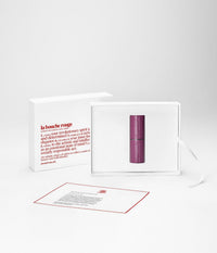 L'écrin en cuir rechargeable pour rouge à lèvres  - Burgundy