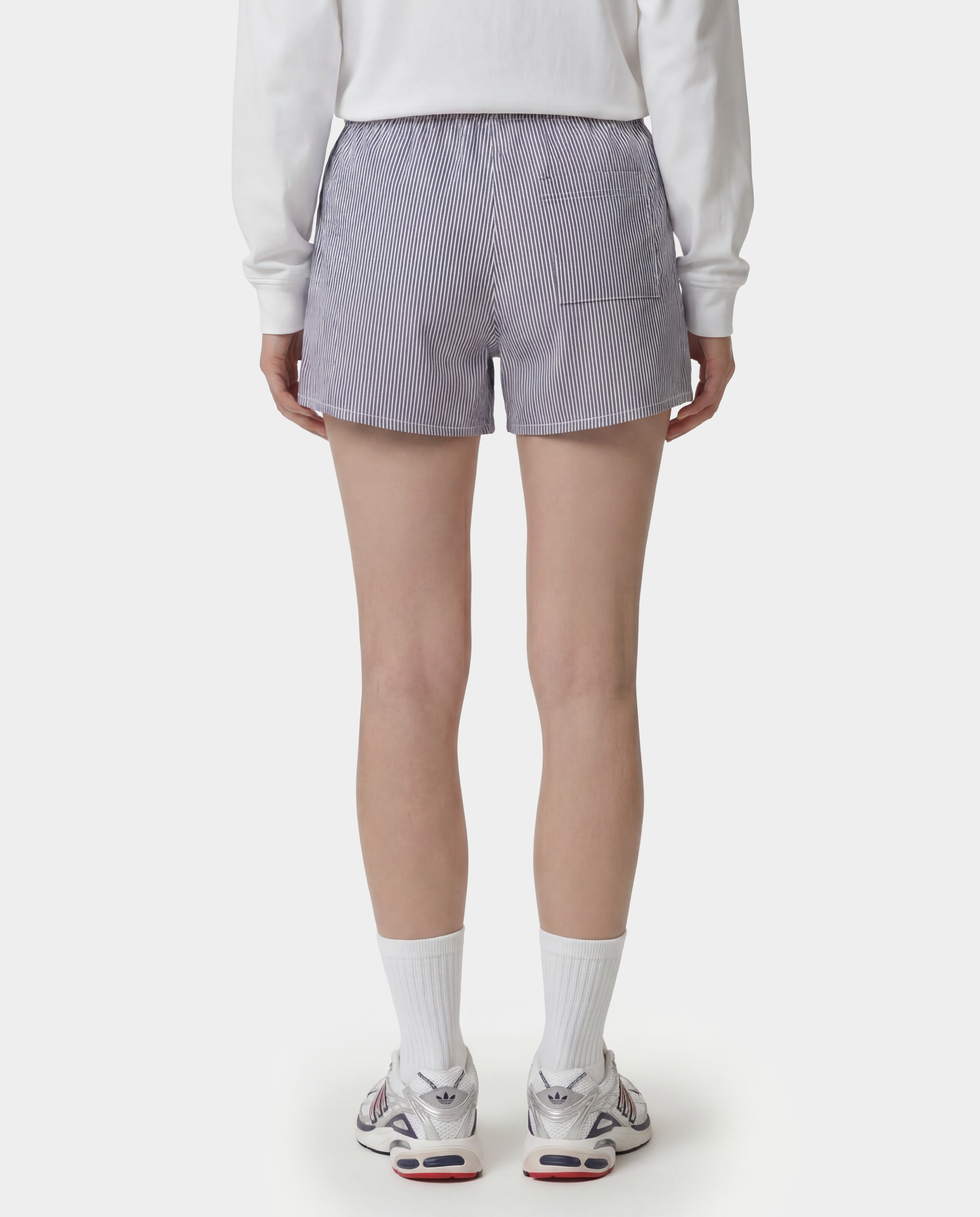 Mini-boxer SRC - Rayures bleu marine