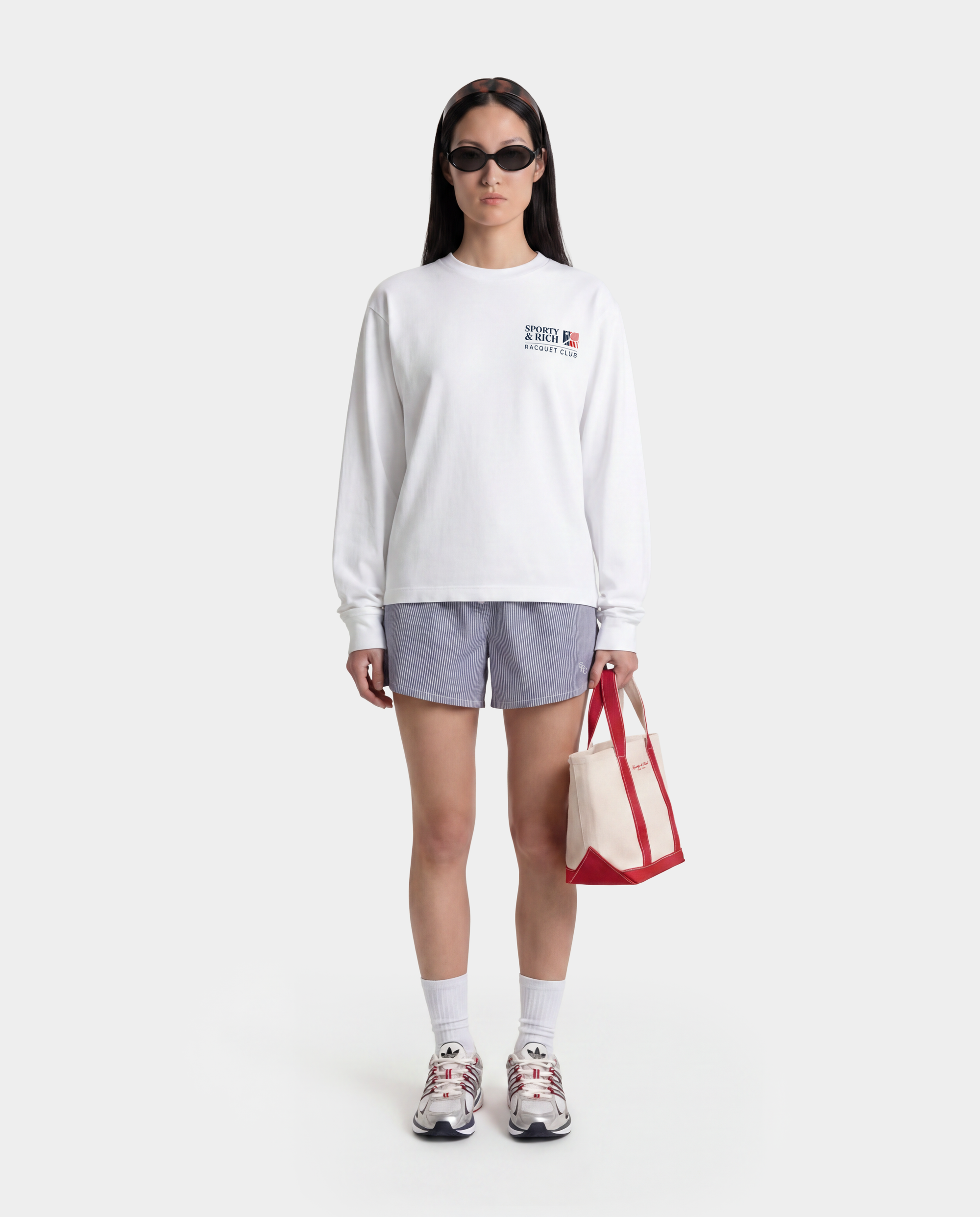 Mini-boxer SRC - Rayures bleu marine