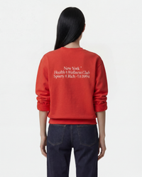 Pull à col rond « Modern » - Rubis