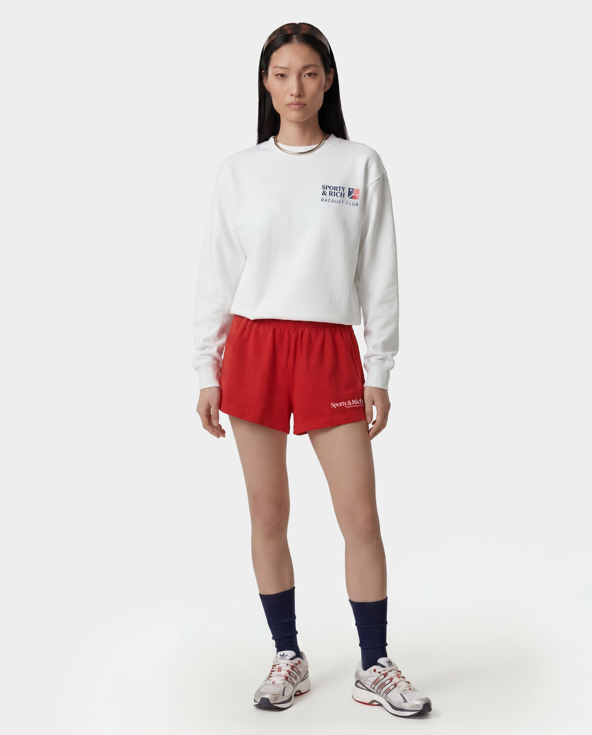 Pull à col rond Promo - Blanc