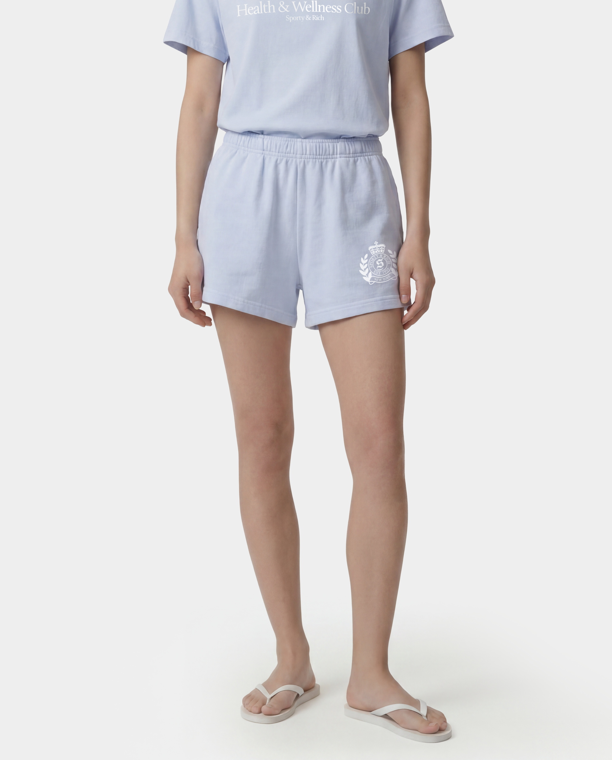 Short disco NY Crest - Ciel