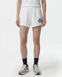 Short Disco NY Crest brodé - Blanc