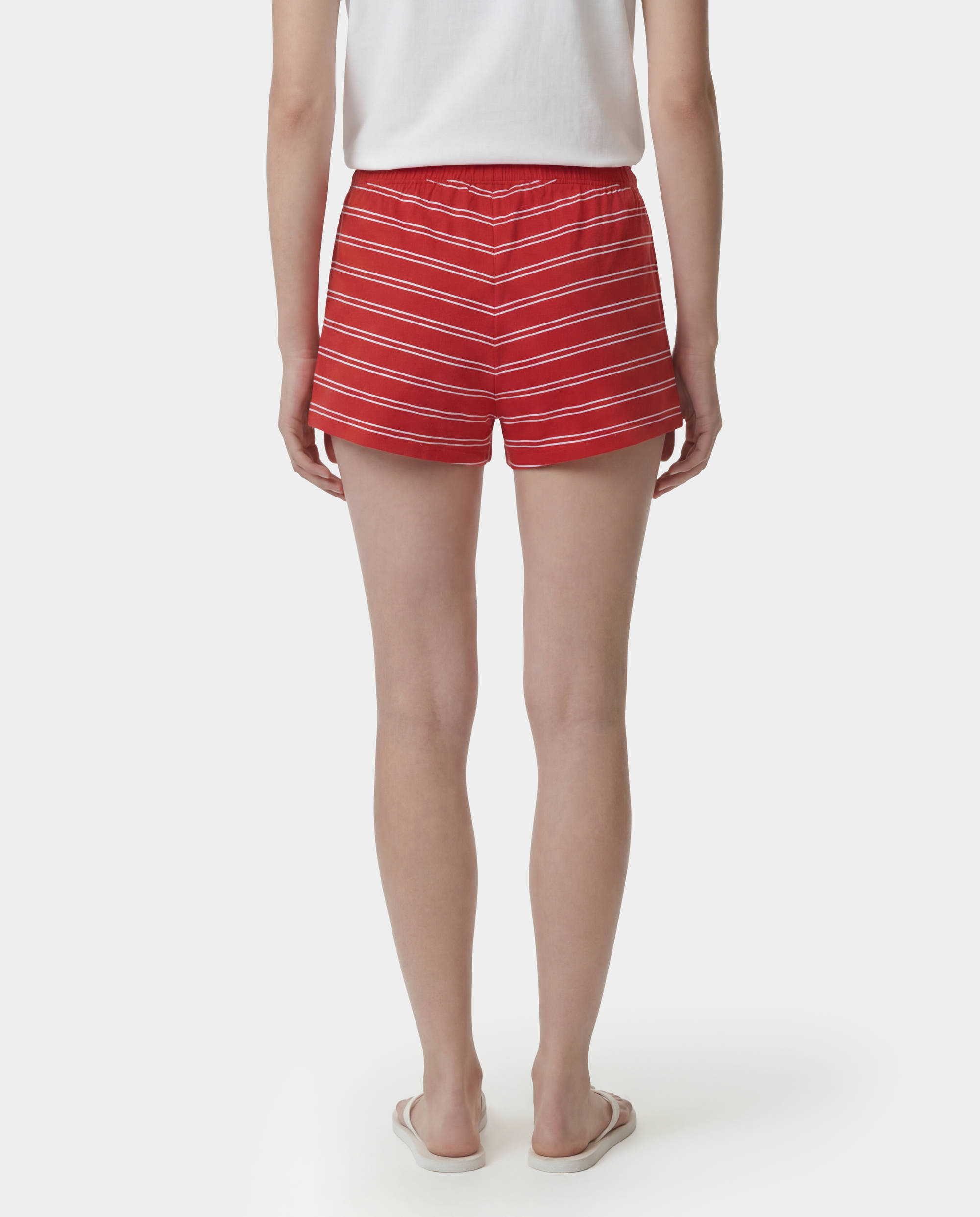 Short à logo signature - Rubis