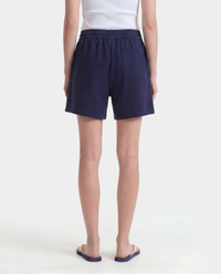 Short de sport NY Crest - Bleu marine foncé