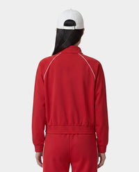 Veste de sport rétro avec logo Signature - Rubis