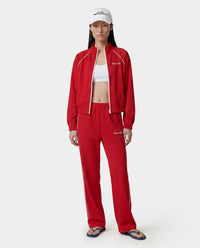 Veste de sport rétro avec logo Signature - Rubis