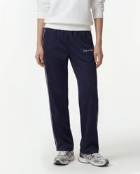 Pantalon de survêtement rétro avec logo Signature - Bleu marine foncé