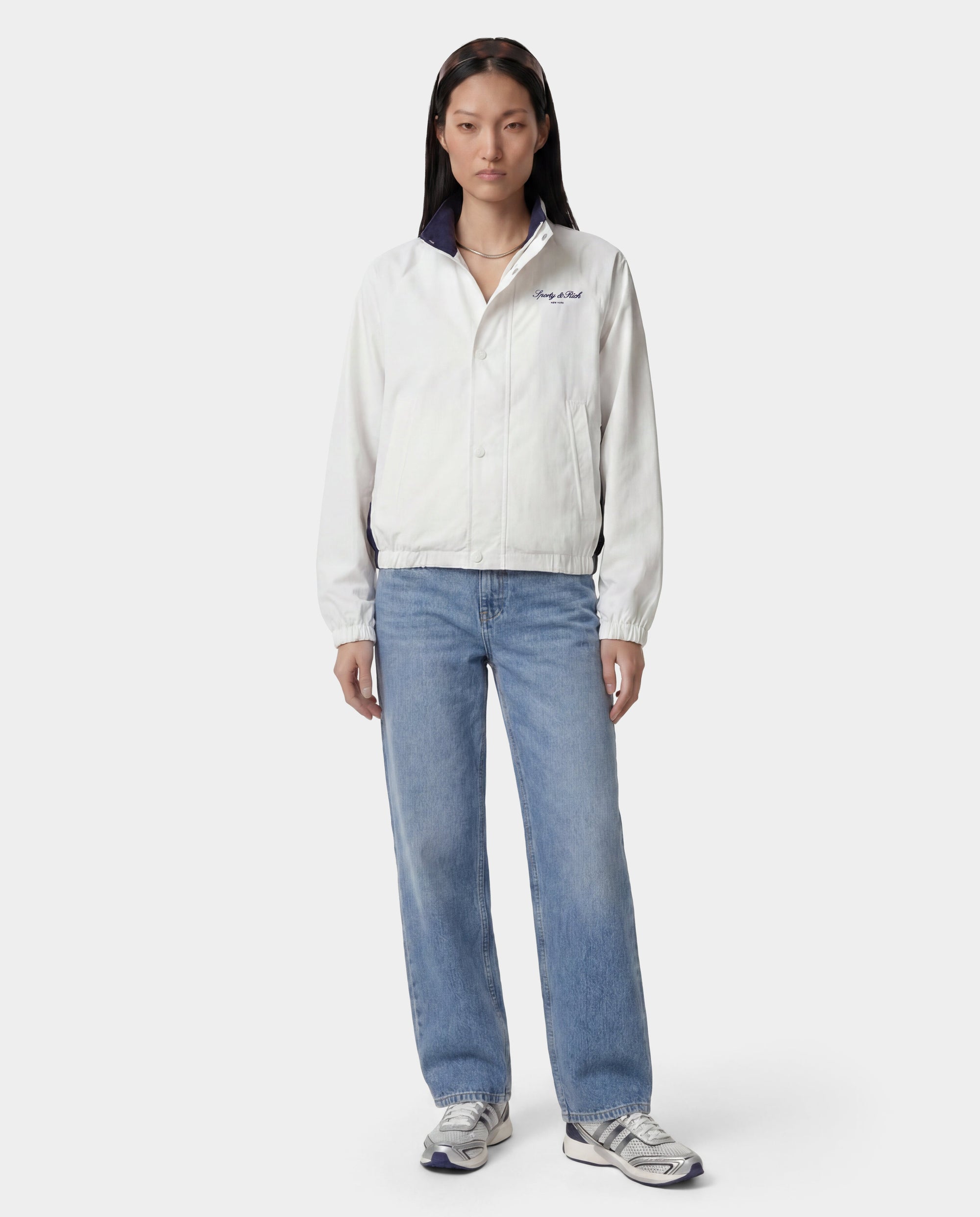 Veste Signature NY Contrast - Blanc