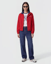 Veste Signature NY à contrastes - Rubis