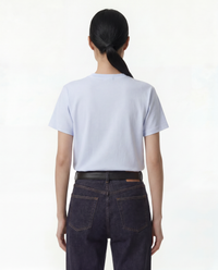 T-shirt H&W Crest - Ciel