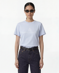 T-shirt H&W Crest - Ciel