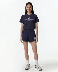 T-shirt H&W Crest - Bleu marine foncé