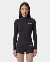 Veste de sport avec logo Serif - Charbon