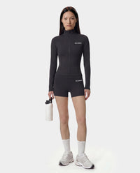 Veste de sport avec logo Serif - Charbon