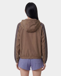 Veste de sport avec logo Serif - Sable/Carbone/Blanc