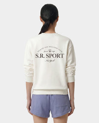 Pull à col rond Wimbledon - Écru