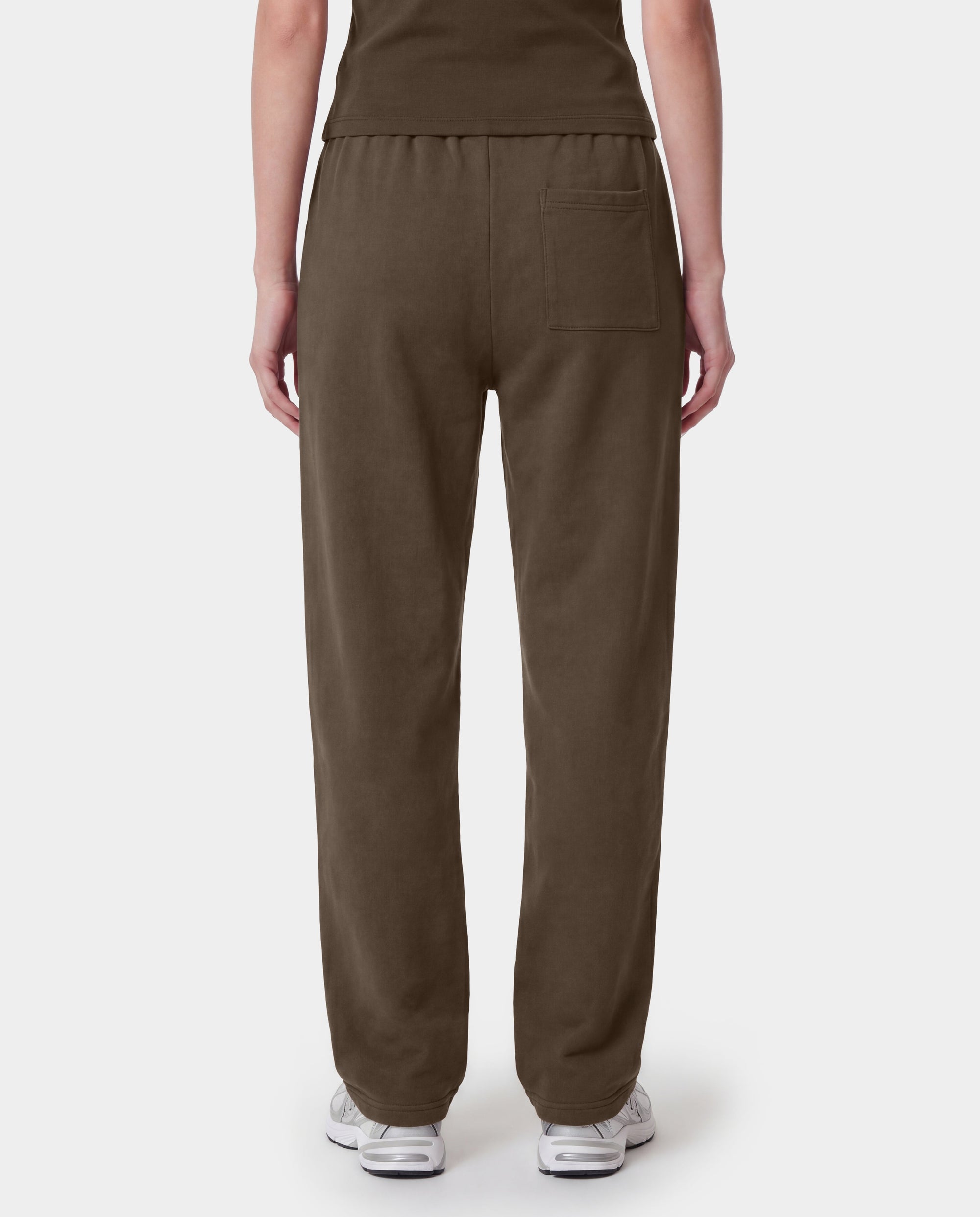 Pantalon de survêtement large brodé NY Crest - Sable