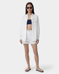 Chemise oversize Signature NY - Blanc