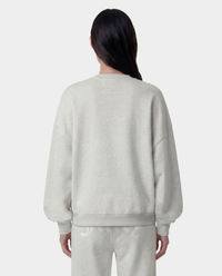 T-shirt à col rond avec emblème Juicy - Gris chiné