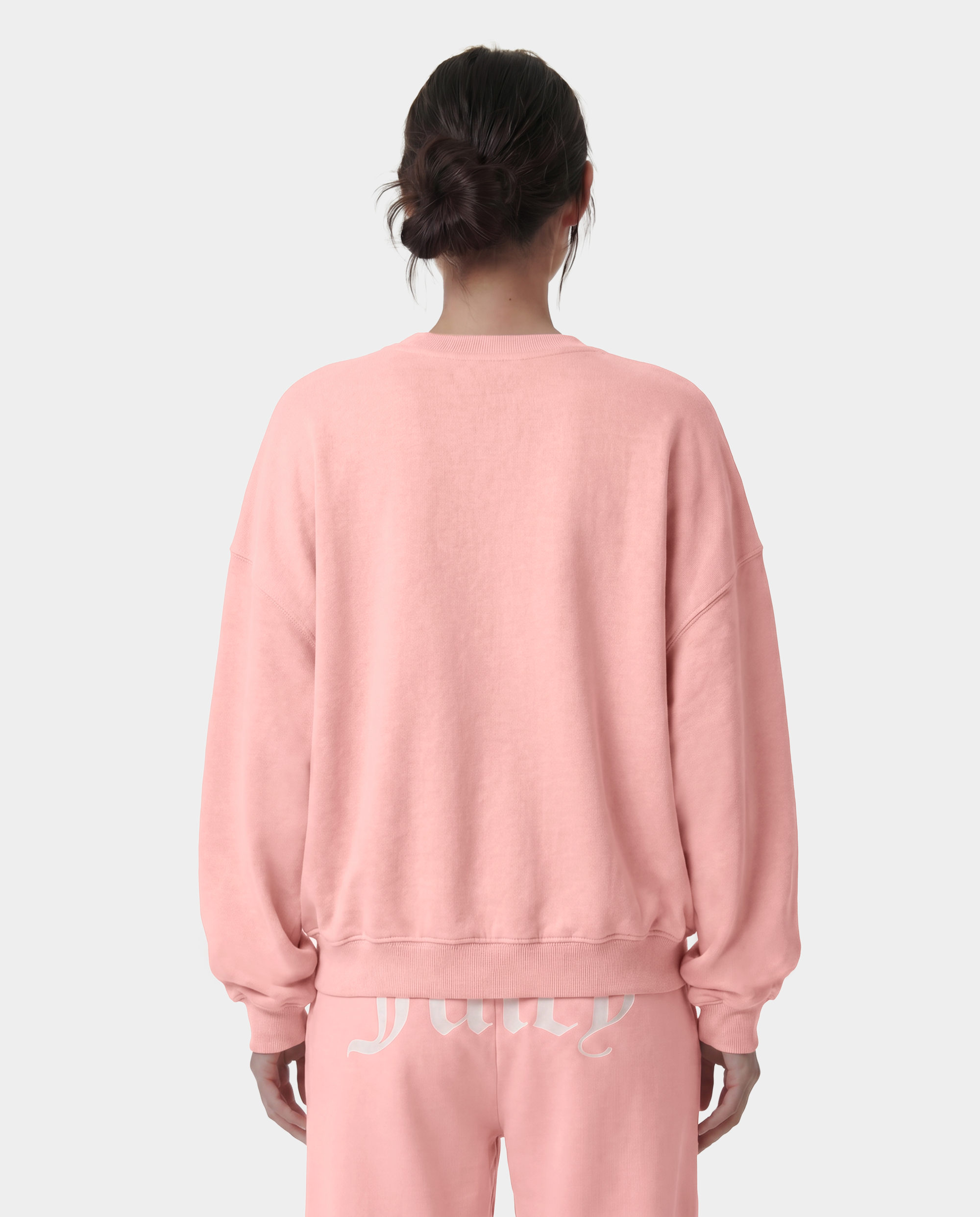 T-shirt à col rond « Juicy Emblem » - Rose