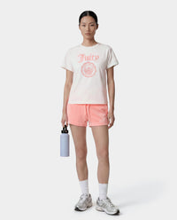 T-shirt Juicy Emblem Essentials - Blanc/Rose