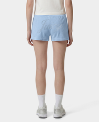 Short en velours Juicy Script - Bleu ciel