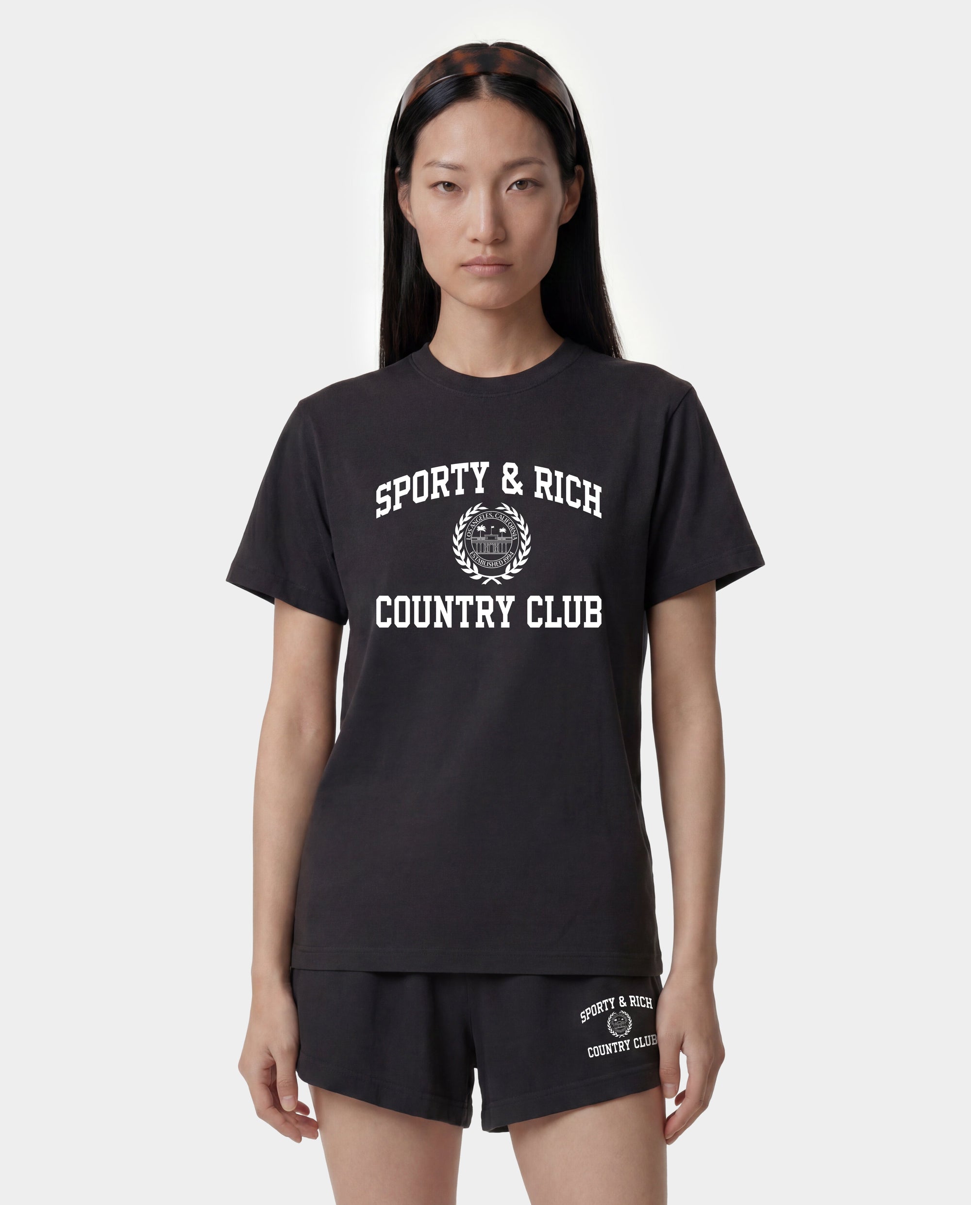 T-shirt Varsity Crest - Carbon