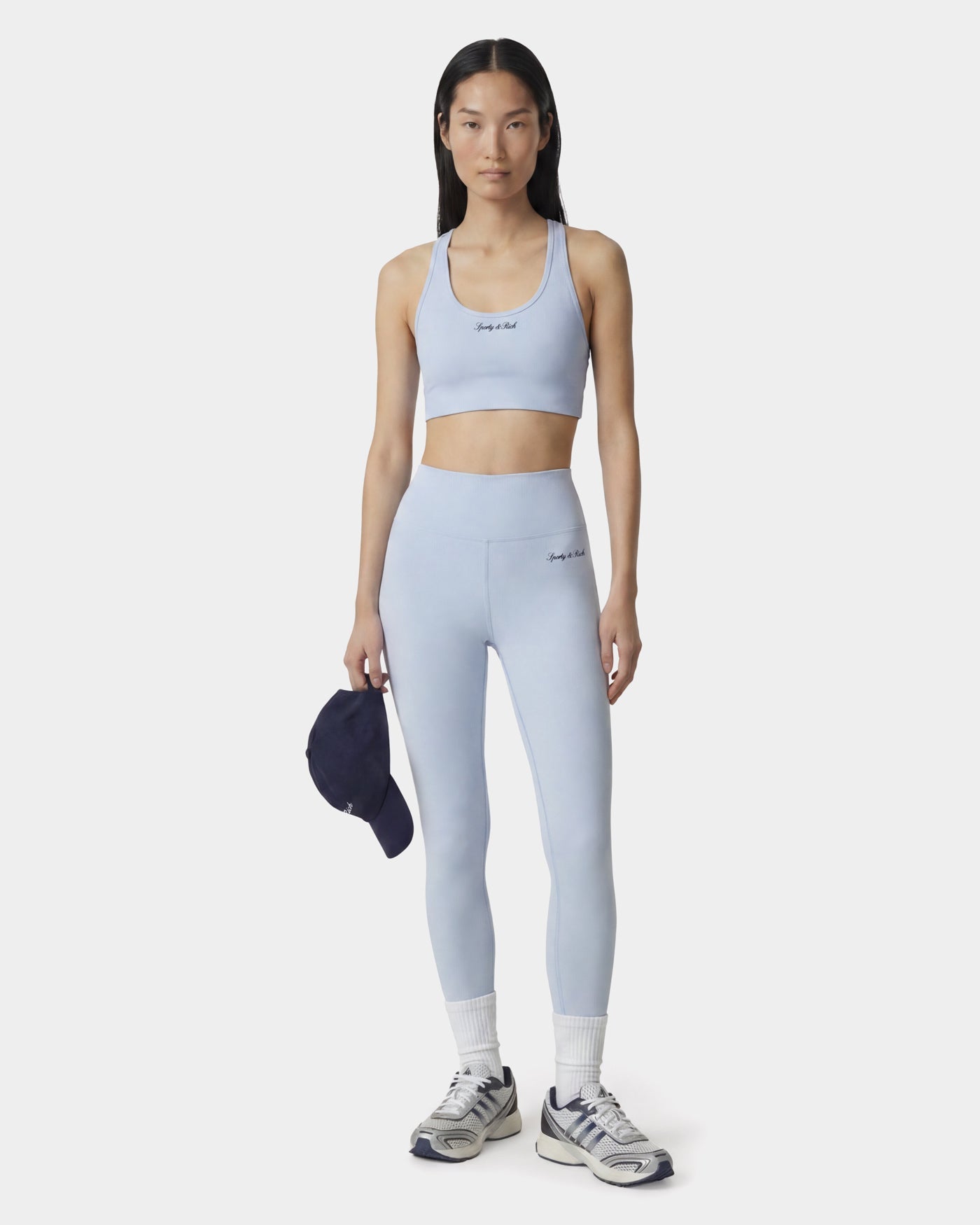 Soutien-gorge de sport Signature Logo - Ciel