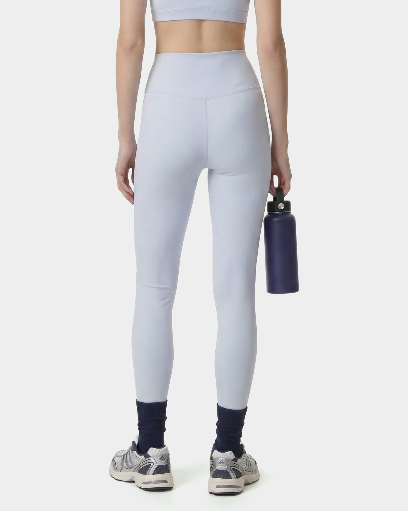Legging Signature Logo - Ciel/Bleu marine