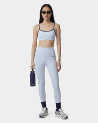 Legging Signature Logo - Ciel/Bleu marine