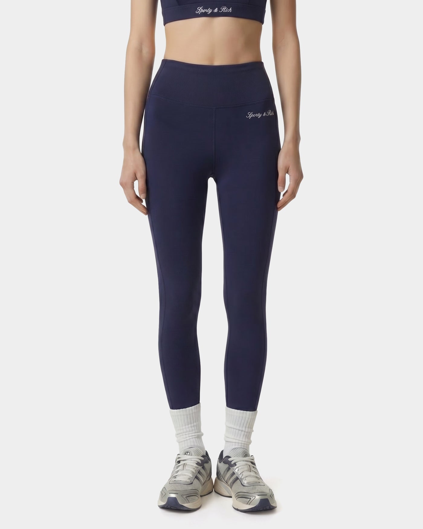 Legging Signature Logo - Bleu marine