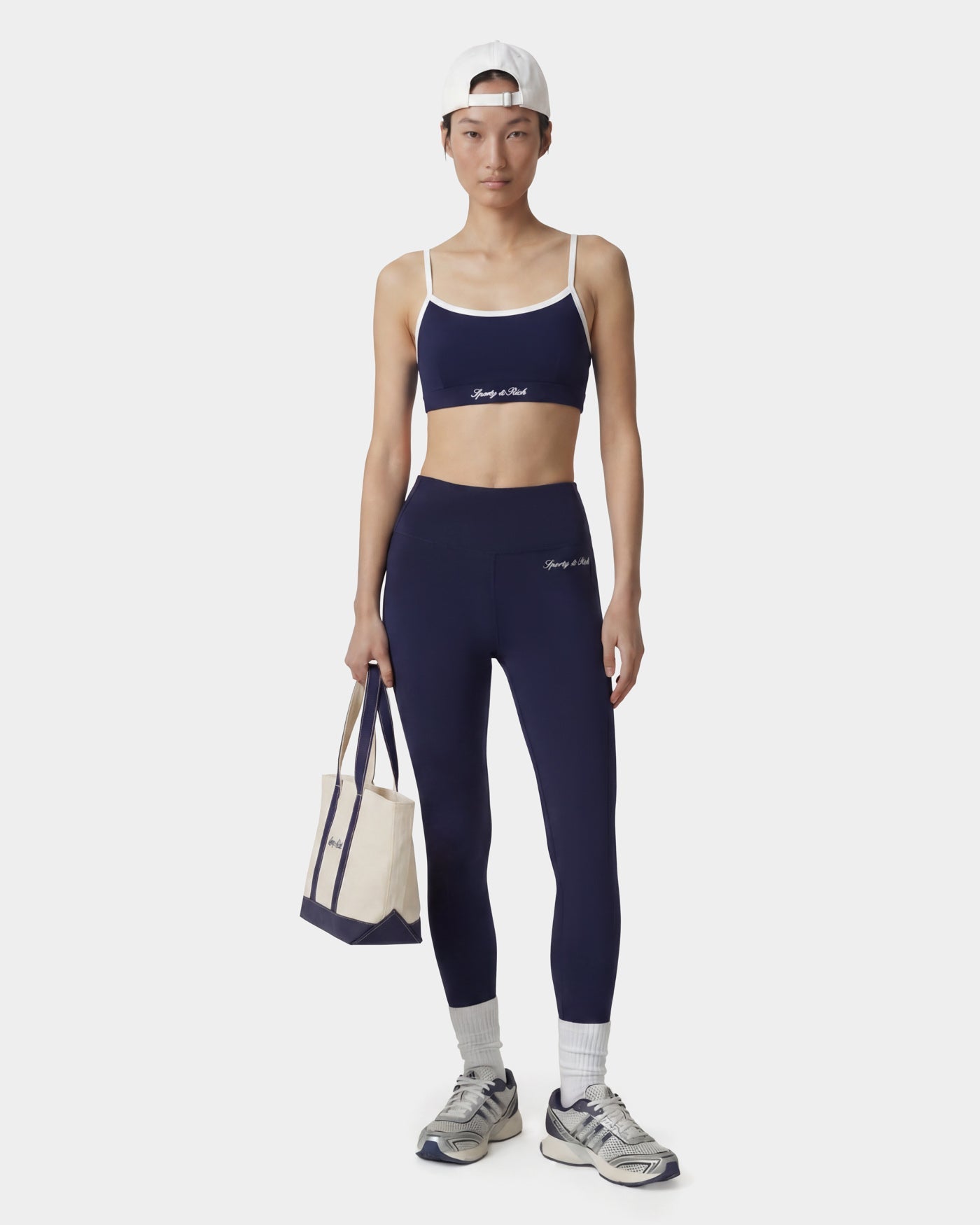 Legging Signature Logo - Bleu marine