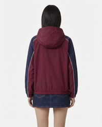 Veste de sport à logo emblématique - Bordeaux/Blanc/Bleu marine