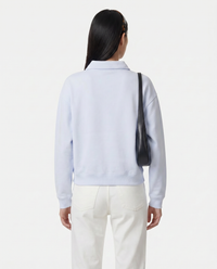 Polo brodé au logo Serif - Ciel
