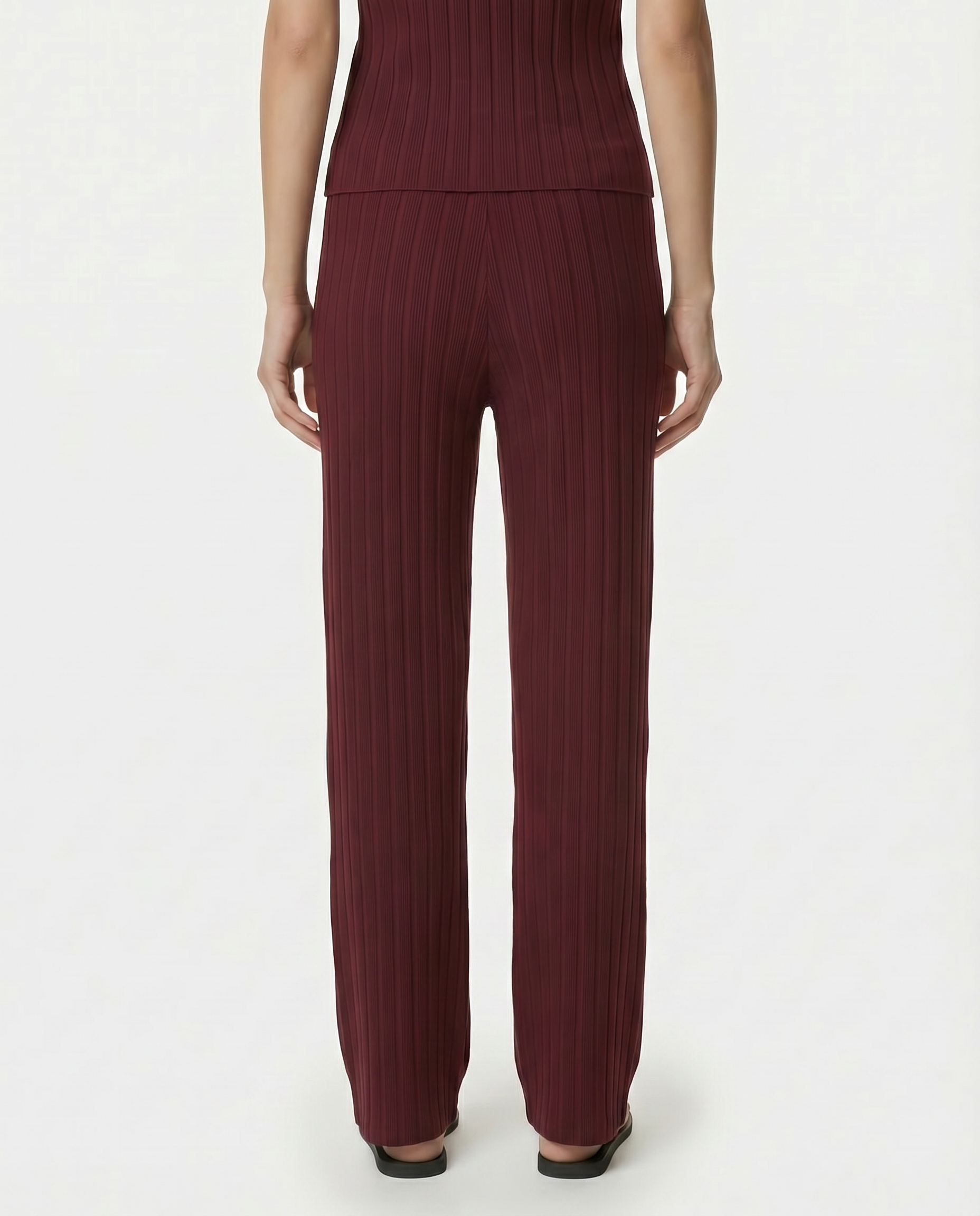 Pantalon côtelé SRC - Bordeaux